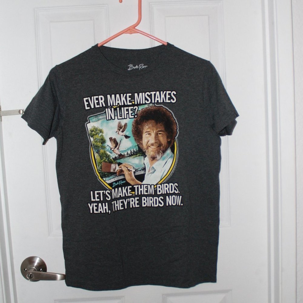 Mens small Bob Ross graphic Tee